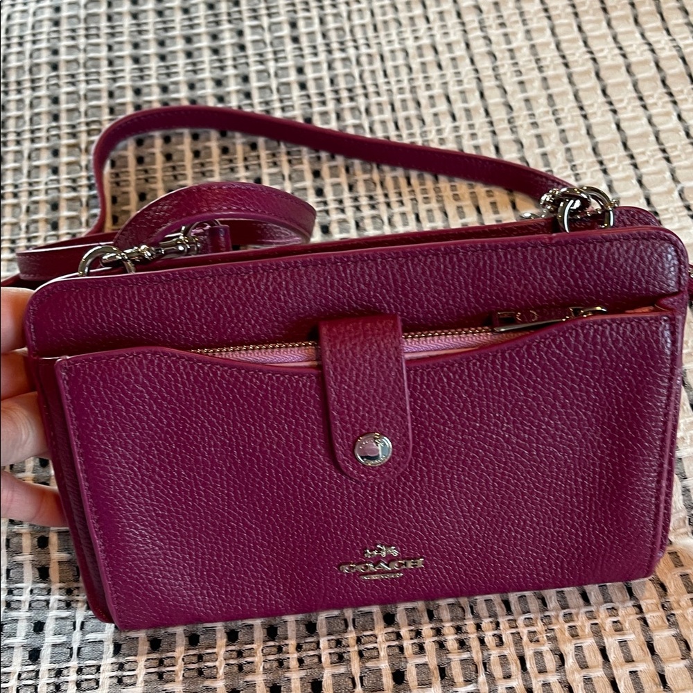 Coach RESTORED Noa messenger bag Leather Crossbody Bag - Picture 4 of 6